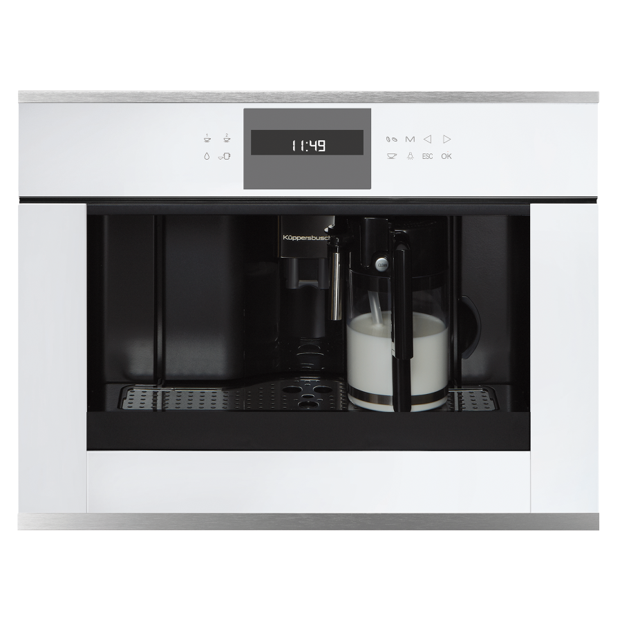 Кофемашина Stainless steel Фабрика KUPPERSBUSCH CKV 6550.0 W1 