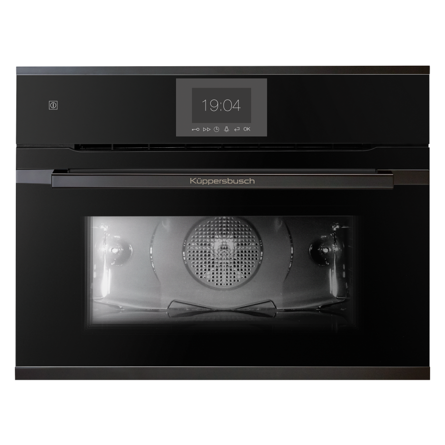 Компактный духовой шкаф Black Chrome Фабрика KUPPERSBUSCH CBP 6550.0 S2 