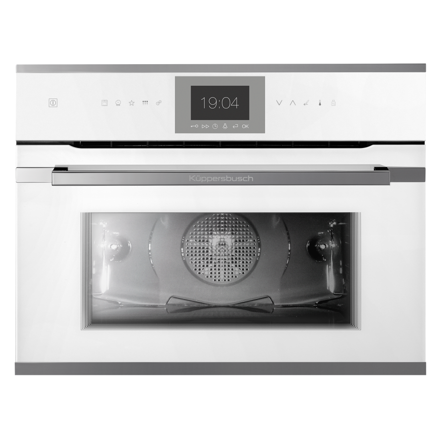 Компактный духовой шкаф Silver Chrome Фабрика KUPPERSBUSCH CBP 6550.0 W3 