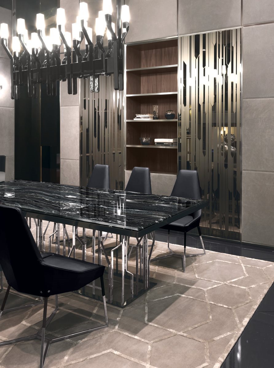 Стол обеденный Фабрика LONGHI Ginza 