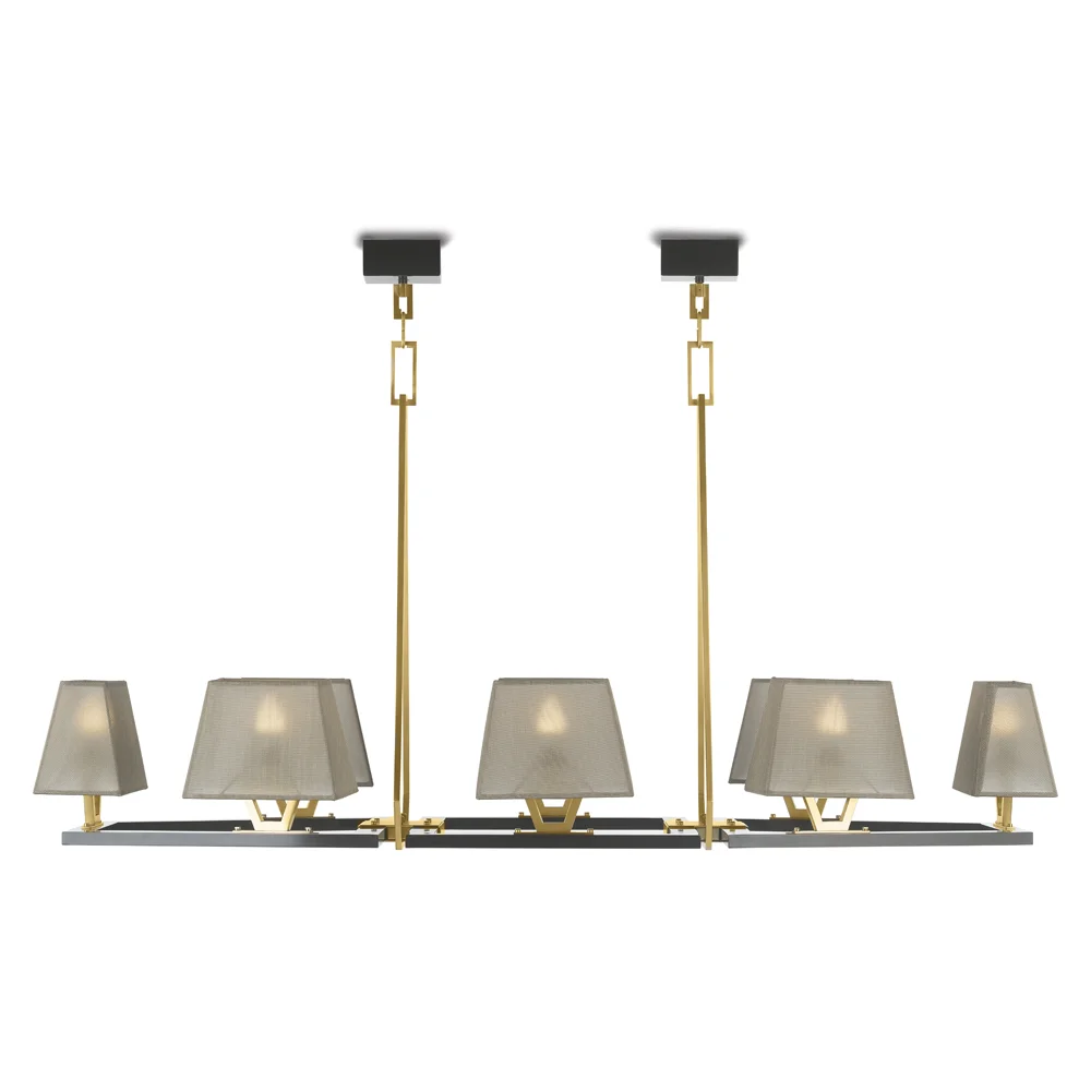 Люстра Фабрика OFFICINA LUCE TRAPEZE 
