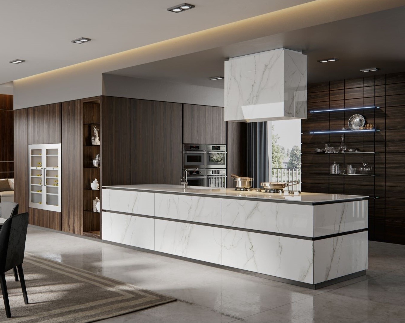 Кухня Фабрика OLD LINE Modern Glamour 