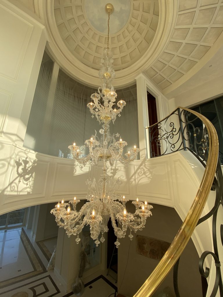 Люстра Фабрика RENZO DEL VENTISETTE lampadario di murano 