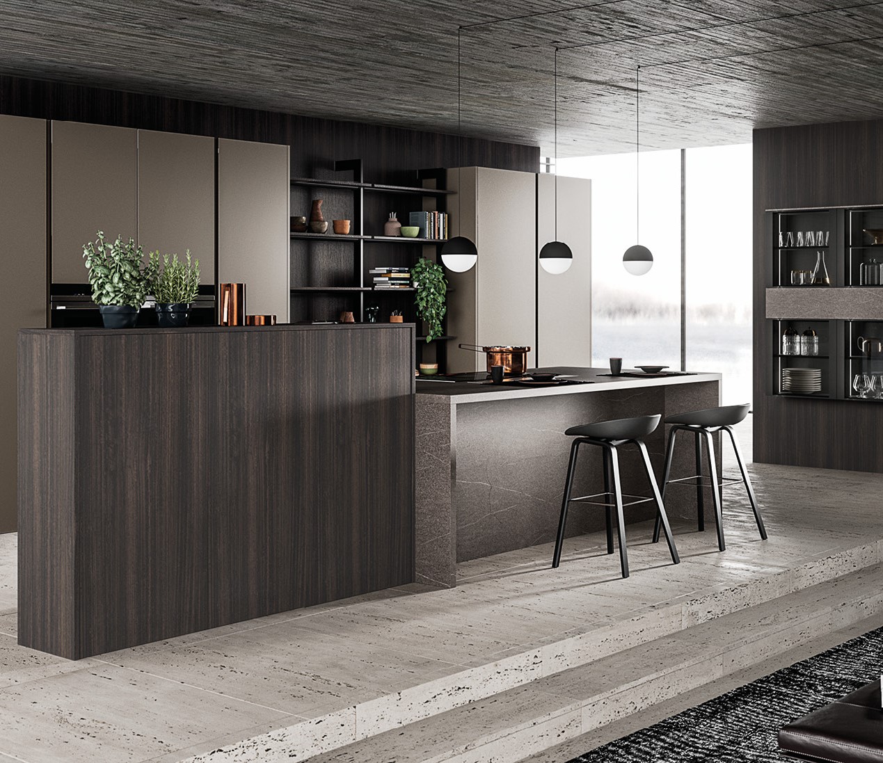 Кухня Фабрика RECORD CUCINE Pop / System 01 