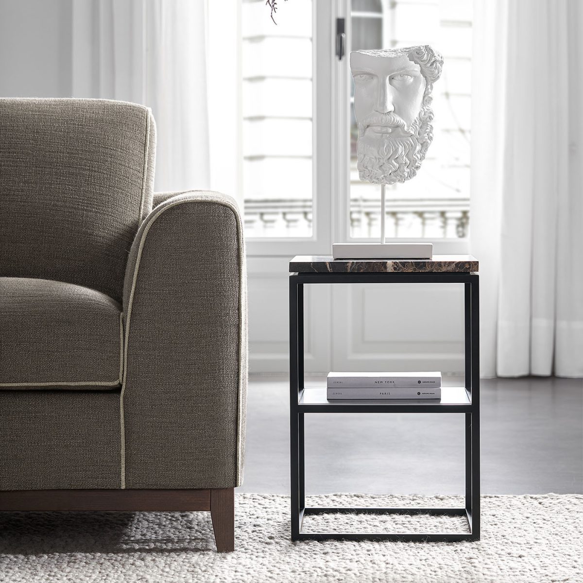 Стол журнальный Фабрика TOSCONOVA Square st small table 