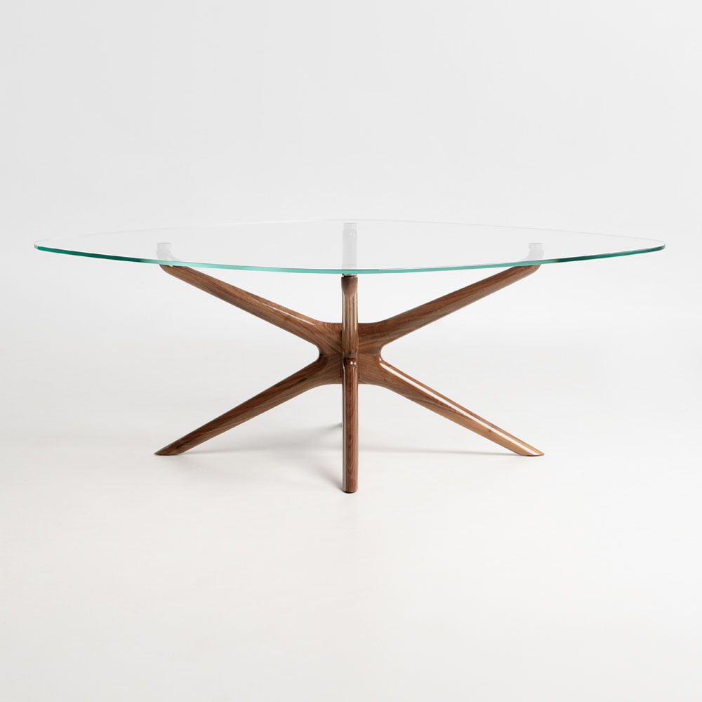 Стол журнальный Фабрика TOSCONOVA Tazio canaletto small table 