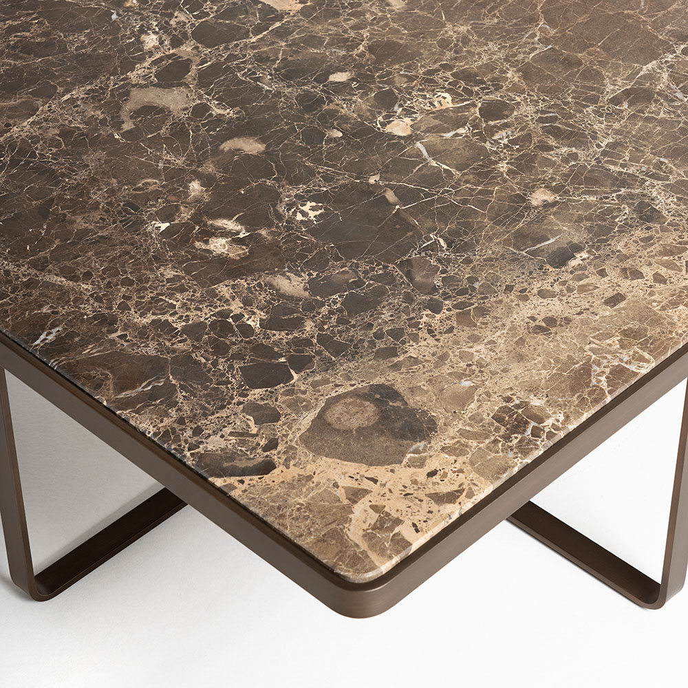 Стол журнальный Фабрика TOSCONOVA Teo square small table 