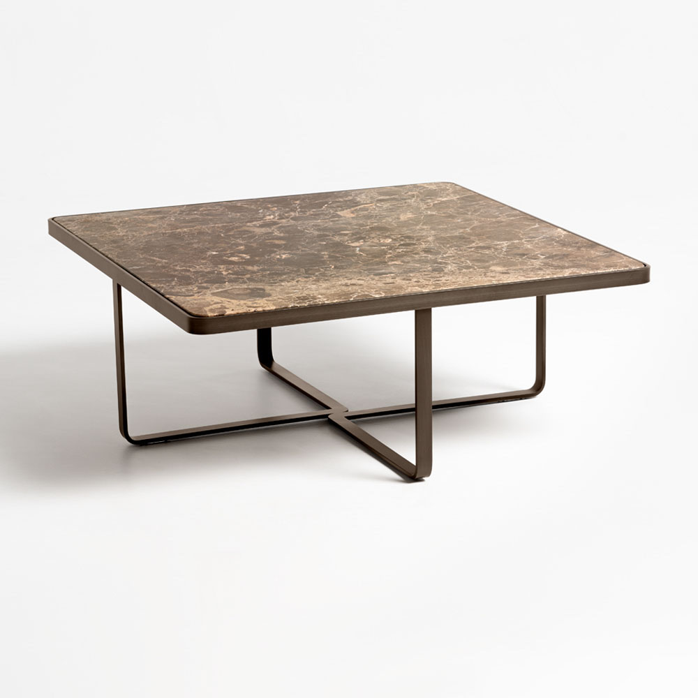 Стол журнальный Фабрика TOSCONOVA Teo square small table 